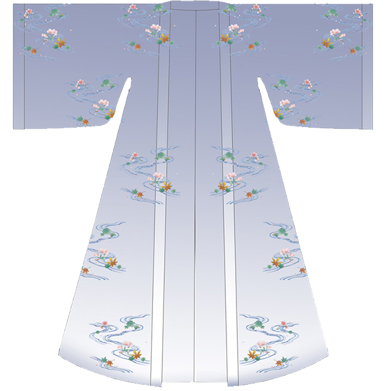 幻颜师【清溪】新款正版原创大袖衫女装齐胸汉服白菜平价六米襦裙