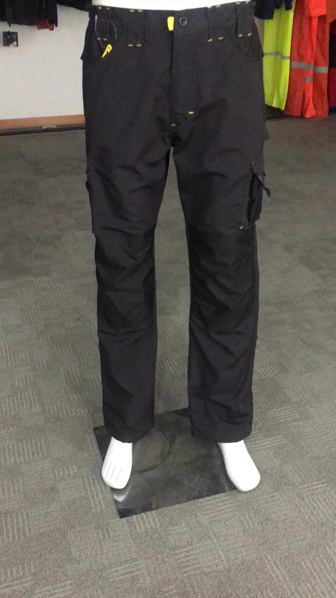 Men Working Pants Multi Pockets With Removable Eva Knee Pads Buy Men