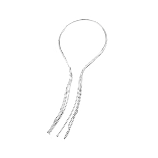 丽热巴超越同款后挂式发箍流苏水钻仙女森系网红假耳环发卡女