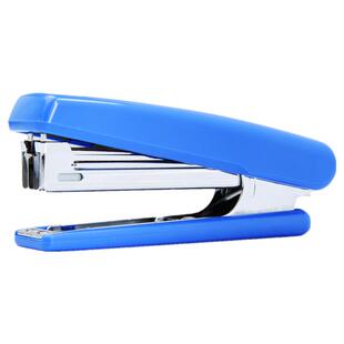 得力10#订书机0221订书器订书针书钉10号12号0425便携24/6小型装订机办公用品装订文件 带简易起钉器可钉12张