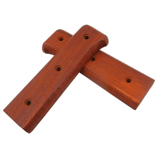 陈正强红梨木刀柄 手工刀木柄家用菜刀手柄替换2片铆钉夹刀把款2