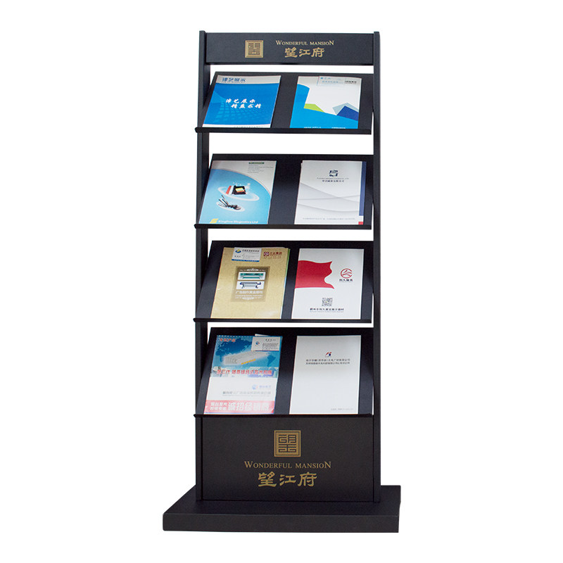 资料架落地展示架立式合同公示架