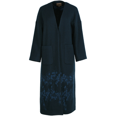 fufen福芬早秋新款女士毛呢大衣