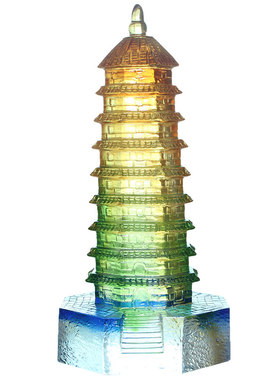 六合春琉璃文昌塔工艺品
