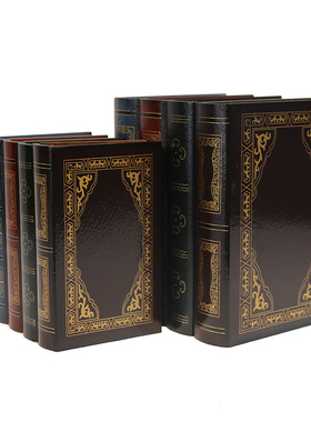 欧式风摄影橱窗装饰品木质仿真书