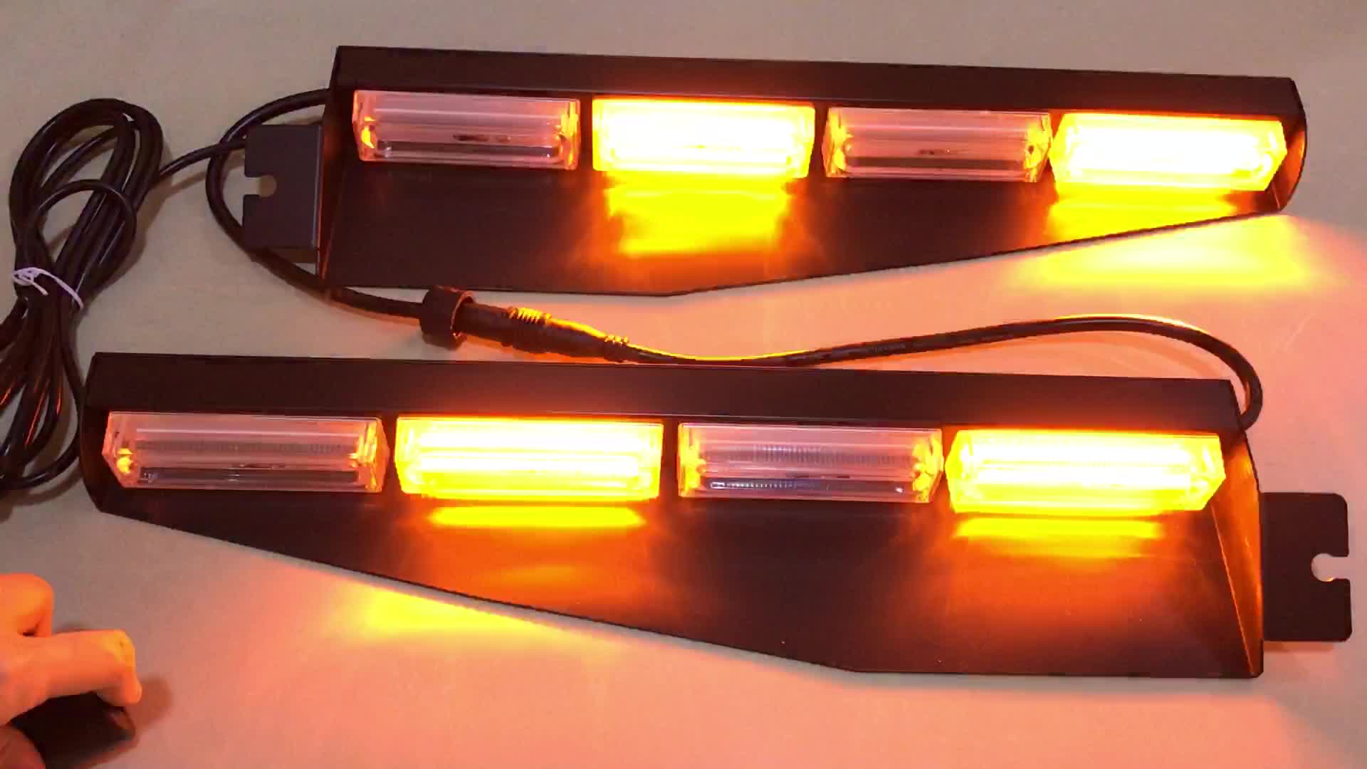 12v Led Red And Blue Amber Color Visor Strobe Light On Car Buy Visor Strobe Light,Amber Led