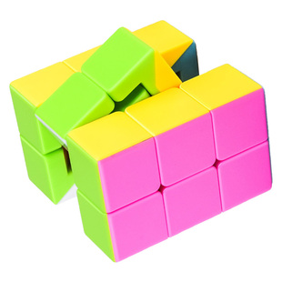 一阶魔方133魔方玩具指尖旋转彩色233魔方433不等阶223异形334