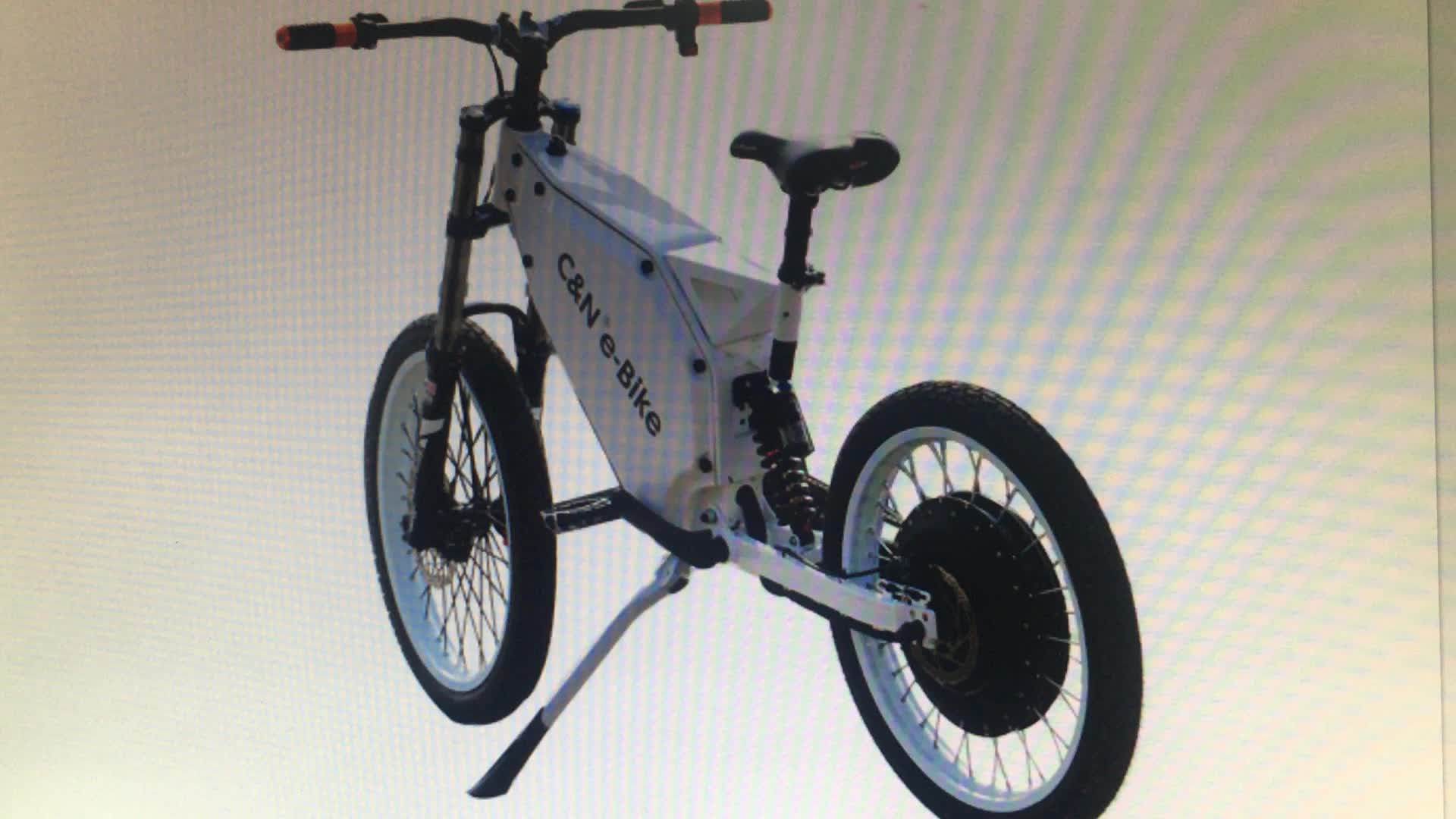 Yeni Elektrikli Bisiklet 12000w Enduro Ebike S cak 2021 E Bisiklet 