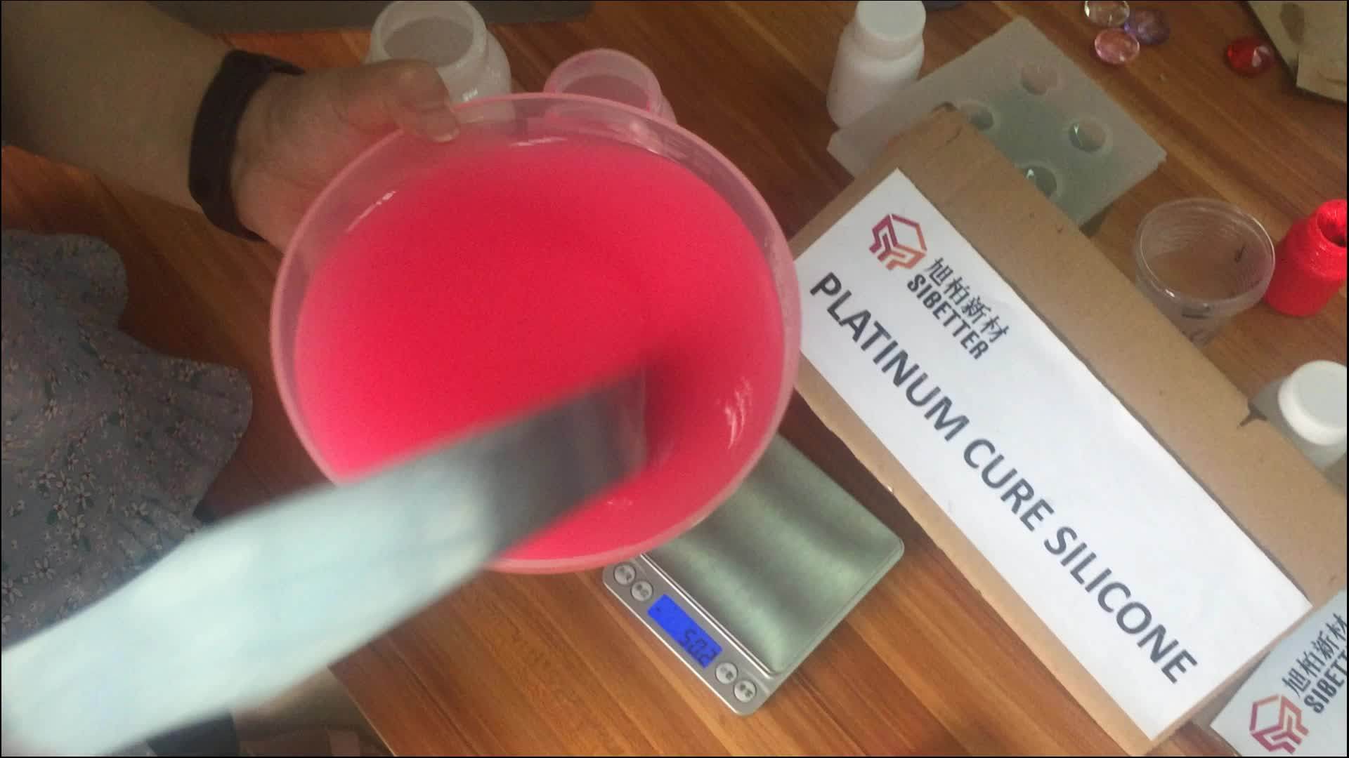 Non Toxic Food Grade Liquid Silicone Rubber For Silicone Pudding Mould