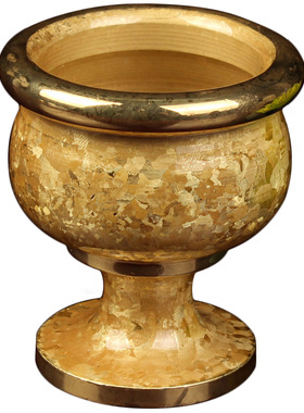 纯铜财神酒杯供杯供水杯