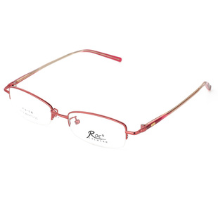 新款眼镜小框女士半框窄细框小脸瘦脸长脸配近视不掉色防过敏8112