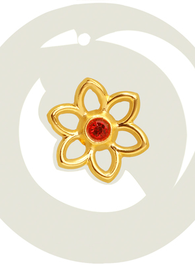 足金镶嵌平安扣锁骨链白玉石新品