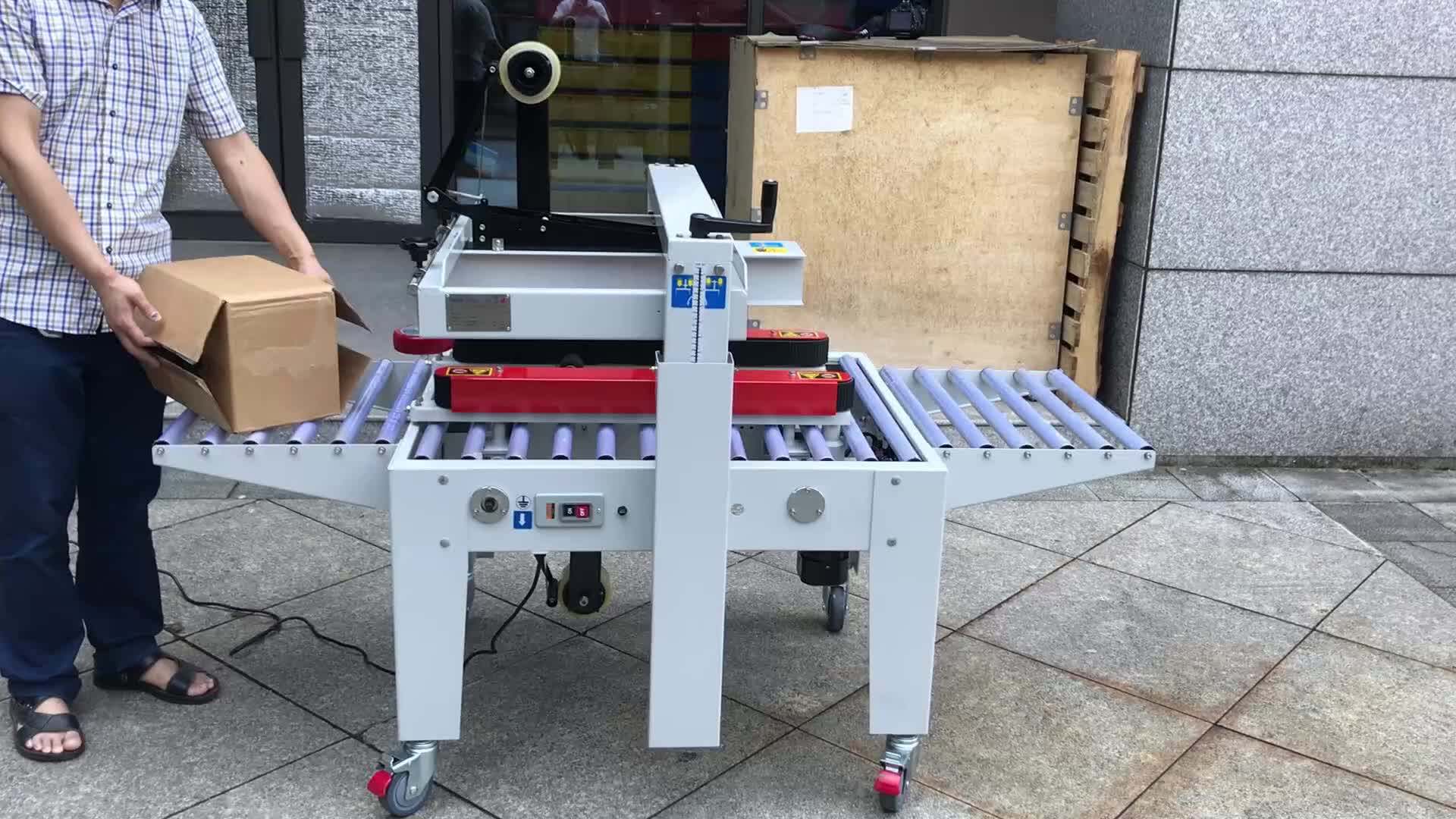 Fxj4040a Semiautomatic Manual Carton Sealer Sealing Machine Buy Manual Sealer Machine,Can