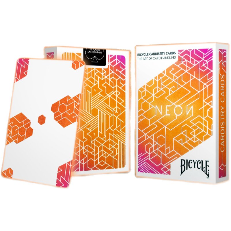 【花切进阶牌】bicycle单车扑克牌 限量花切纸牌 都市霓虹NEON V2