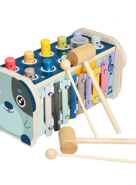 游戏一两小孩子0-1-3打地鼠玩具