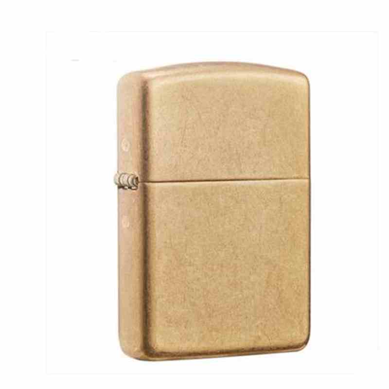 zippo打火机正版黄铜204B254B