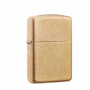 ZIPPO 打火机正版黄铜盔甲拉丝204B 168正品254B 169盔甲原装