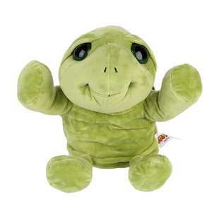 手偶玩具腹语动物手套嘴巴能动人物讲故事表演手控毛绒布偶可张嘴