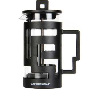 CAFEDE KONA法压壶350ml 家用耐热玻璃过滤杯法式滤压壶冲茶器