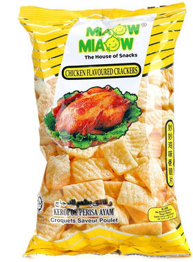 妙妙虾条鸡味鲜60g马来西亚进口