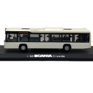 后引擎盖有起泡 原厂1:50斯堪尼亚巴士 合金汽车模型 长25cm