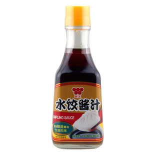 台湾味全水饺酱汁蒜蓉酱原味香辣味沾料面食饺子调料复合蘸料进口