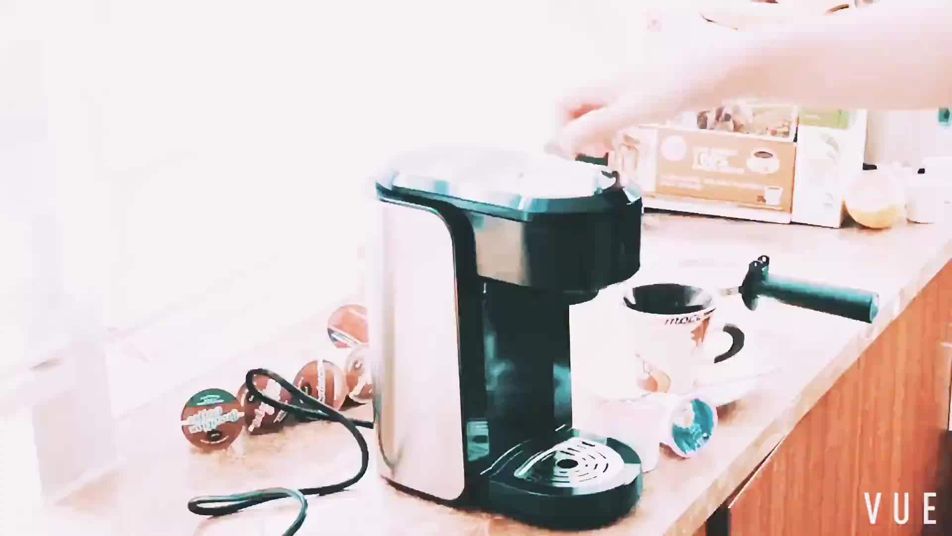 Stainless Steel Single Cup Home Coffee Machines Kcup Coffee Maker Buy