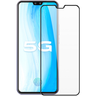 适用vivos7钢化膜vivos7e全屏覆盖vivo s7手机屏幕保护贴膜s7e全包防摔抗蓝光防指纹无白边玻璃送壳