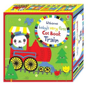 Baby’s Very First Cot Book：Train 火车 儿童软布书 英文原版