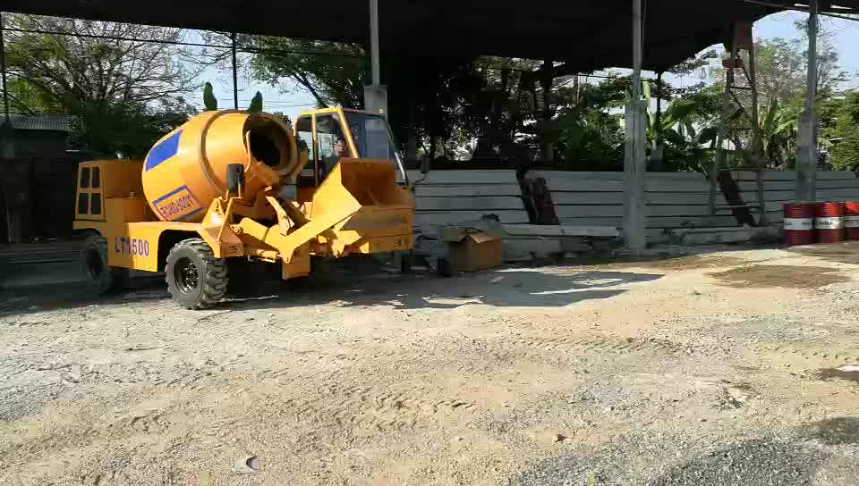 High Price! Addforce 2 Cubic Meters Concrete Mixer With Self Loading