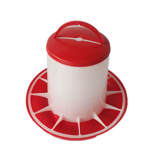 养鸡用料桶料槽饲料筒鸡鸭鹅鸽子喂食器自动下食料桶家禽设备用品