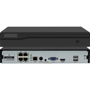 思特佳图 POE网络硬盘录像机4路 8路家用高清数字NVR监控器主机
