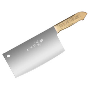 新品 包邮 全新楼龙铜柄厨刀菜刀斩切刀切片刀厨房厨师切菜刀6643