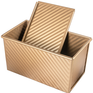 带盖吐司盒土司面包模具低糖小450g家用不粘盒子烤箱用烘焙工具烤