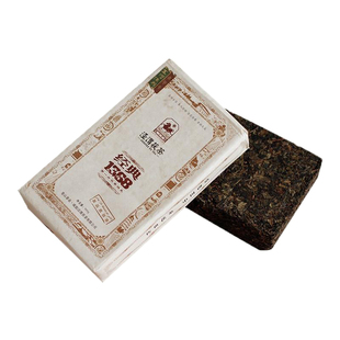 泾渭茯茶陕西陈年泾阳金花茯砖茶经典1368黑茶特产900g
