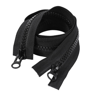 5号树脂双开尾拉链 加长羽绒服外套睡袋衣服拉锁粗齿拉练100厘米