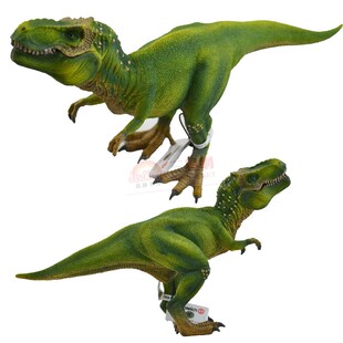 德国思乐蛇颈龙霸王龙恐龙巨兽龙翼龙侏罗纪金色仿真迅猛龙模型