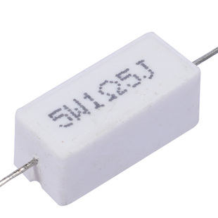 全新分频器水泥电阻卧式5w瓷壳电阻器误差小表面光滑热卖促销