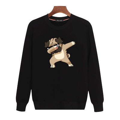 卫衣男士秋装上衣圆领加绒冬款套