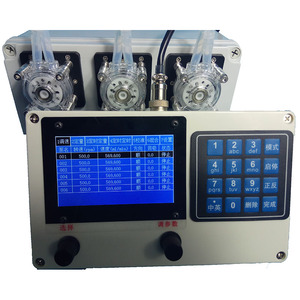多通道多头定时定量智能蠕动泵食品医用级灌装机支持485MODBUS232