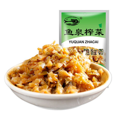 鱼泉榨菜脆粒香70g鲜香涪陵