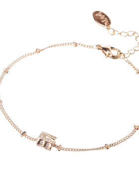 小众韩国冷淡风ins可调节手链