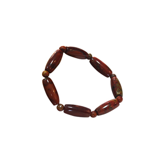 包邮北票上古战国红玛瑙男女士转运珠子手链椭圆饰品手串手链文玩