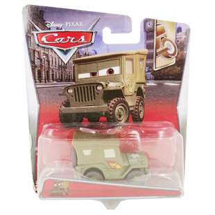 赛车总动员士官长水箱温泉镇合金玩具小车模趣盒子美泰盒装正品