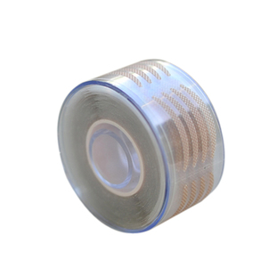 隐形无痕双眼皮贴胶带蕾丝肤色化妆师美目贴肿眼泡专用自然宽厚款