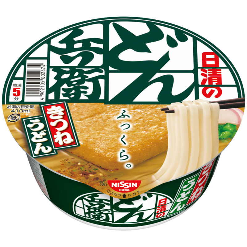 日清nissin兵卫油豆腐乌冬面
