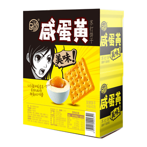 日盈咸蛋黄苏打发酵饼干402g*2