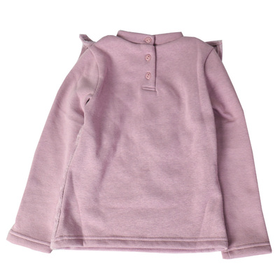 打底衫纯棉长袖洋气一体绒秋冬装