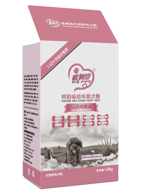 诗卡维钙奶味天然去泪痕幼犬粮