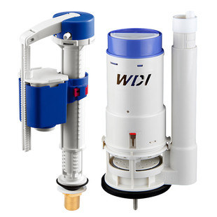 WDI威迪亚官方马桶配件进出排水阀通用老式连分体按钮座便器配件